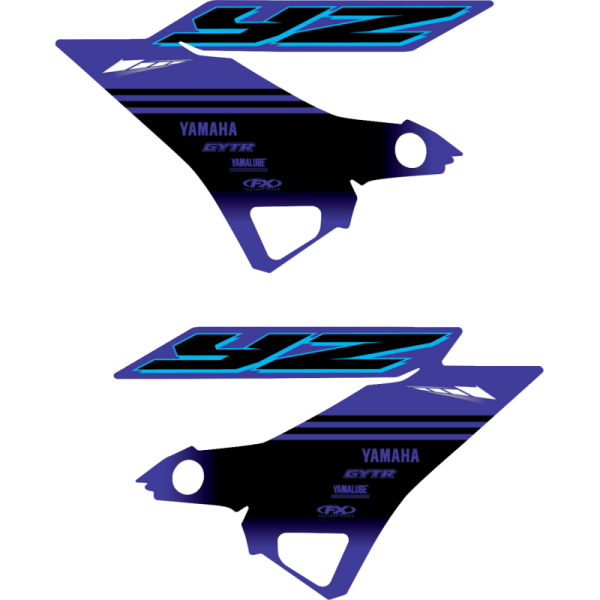 (image for) Factory Effex OEM Shroud and Tank/Shroud Graphics, Style 24 for YZ125/250 22-25