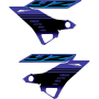 (image for) Factory Effex OEM Shroud and Tank/Shroud Graphics, Style 24 for YZ125/250 22-25