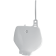 (image for) Front Number Plate - White
