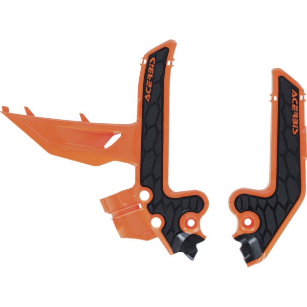 (image for) Acerbis X-Grip Frame Guard - KTM 85 SX 25-26 - Orange/black