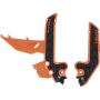 (image for) Acerbis X-Grip Frame Guard - KTM 85 SX 25-26 - Orange/black