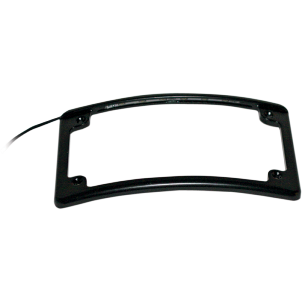 (image for) Custom Dynamics Radius LED License Plate Frame, Black