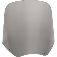 (image for) 15" Black smoke Solid Windshield