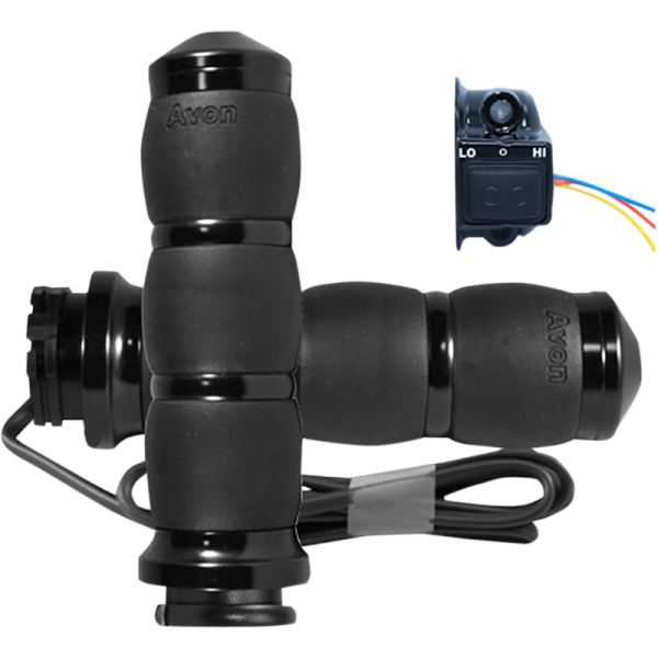 (image for) AVON GRIPS Heated Grips Air Cushion Black Anodized