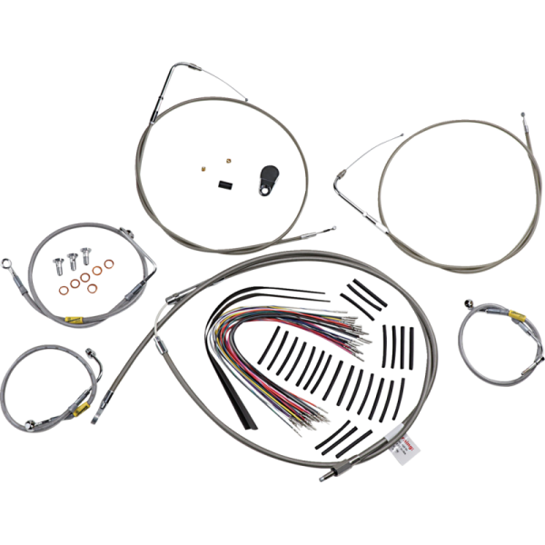 (image for) Ape Hanger Install Kit - Stainless Steel