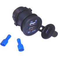 (image for) NAMZ Custom Cycle Products Dual USB Charging Port