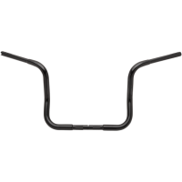 (image for) Round Top Handlebar Gloss Black 12 Inch