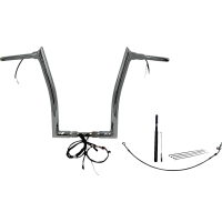 (image for) EZ Install Handlebar Kit Chrome 16" Rise