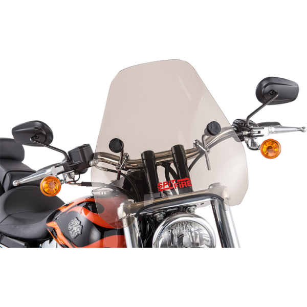 (image for) SLIPSTREAMER Spitfire Windshield Tint w/ Chrome 1” Hardware