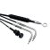 (image for) Longitudinally Wound Black Vinyl Clutch Terminator Cable