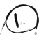 (image for) Black Vinyl High Efficiency Clutch Cable - 0652-1390