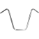 (image for) 12" Ape Hanger Handlebar Chrome