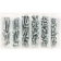 (image for) M6 euro style flange bolt assortment