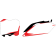 (image for) Pre-Cut Graphic Number Plate Kit - Honda CRF250R 22-24, CRF450R 21-24 - White