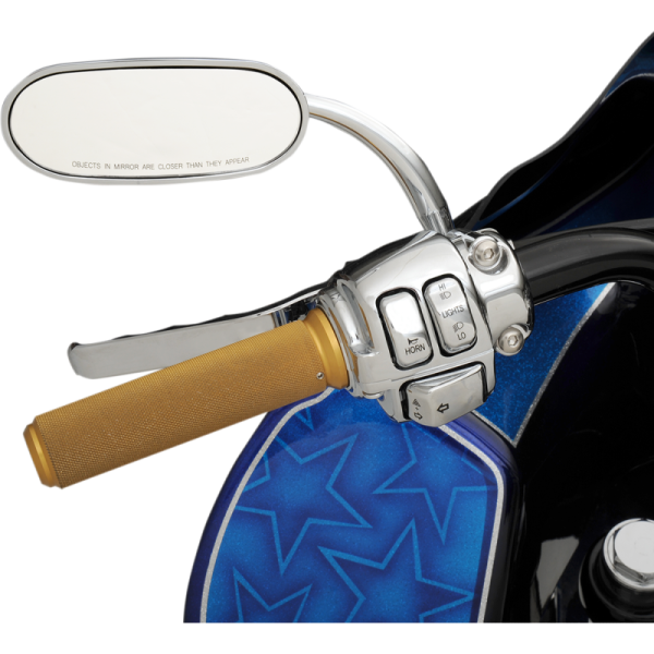 (image for) Drag Specialties Chrome Kit w/o Switches (Single-Disc)