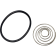 (image for) Arlen Ness Replacement Spring and Oil Ring Set