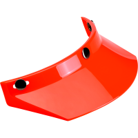 (image for) Biltwell Inc. 3-Snap Visor, Orange