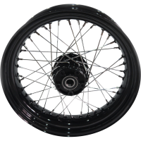 (image for) Laced Replacement Rear Wheel Gloss Black 17x4.5