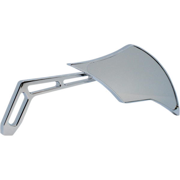 (image for) PRO-ONE PERF.MFG. Chrome Large Flame Mirror, Right