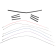 (image for) NAMZ Handlebar Wire Harness Extension Kit (Wires Only) - +12"
