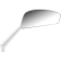 (image for) Tearchop Mirror - Chrome, Right