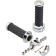 (image for) Alumicore Dual-Cable Grip Set (No Switch Housings) - Chrome