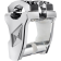 (image for) Patriot Series Pivoting Riser Kit - Chrome - 3" Rise