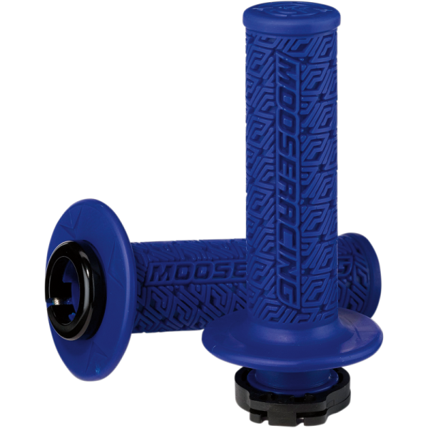 (image for) Moose Racing Lock-On Grips - Blue/black
