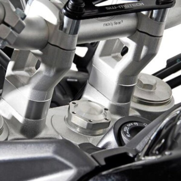 (image for) SW-MOTECH 20 mm Silver Bar Riser