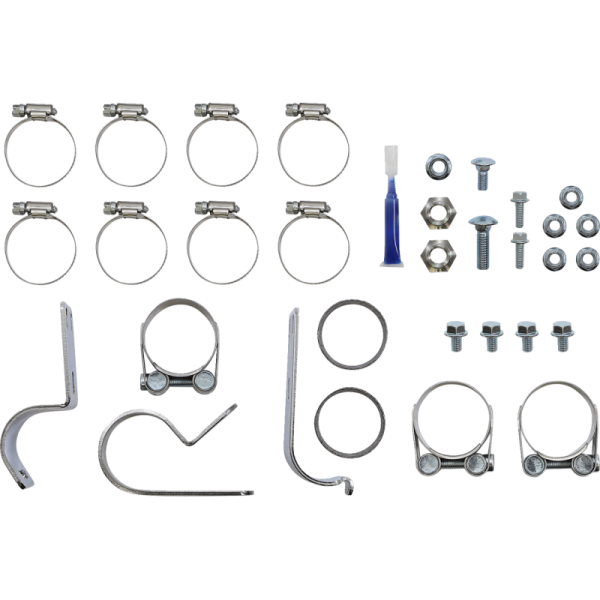 (image for) S&S CYCLE El Dorado True Dual Exhaust - Chrome w/ Tracer End Caps