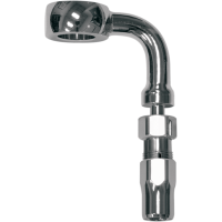 (image for) 10mm 90° Chrome Banjo w/ Stainless Fittings