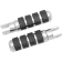 (image for) Drag Specialties Soft-Ride Female Mount Footpegs, Small Dia. Chrome