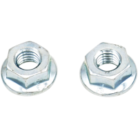 (image for) Replacement Hex-Head Smooth Flange Nut M6 x 1.0 10 mm