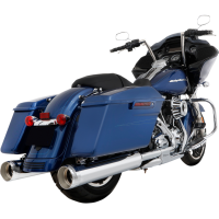 (image for) 4.5" MotoPro45 Chrome with Traditional Chrome End Caps