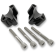 (image for) LA Choppers Handlebar Riser Extension 1" - Black