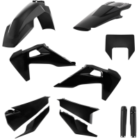 (image for) Acerbis Full Plastic Kit - Black