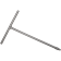 (image for) 1/4" Drive T-Handle (8.5" L)