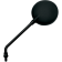 (image for) Round Kawasaki KZ-Style Universal Mirror (10" Stem)
