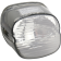 (image for) Laydown Taillight Lens w/ Top Tag Window - Smoke (L03-24)