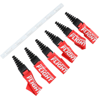 (image for) 6-Pack of 2-Stroke Muffler Plugs w/ Streamers in a Display Box
