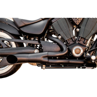 (image for) 2-into-1 Hot Rod Exhaust System - Black