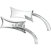 (image for) Arlen Ness Micro Mirrors - Four Point, Left - Chrome