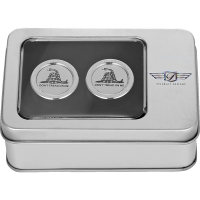 (image for) Docking Cover - Mirror Polished w/ Don't Tread On Me