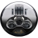 (image for) Custom Dynamics 7" Probeam LED Headlamp - Chrome