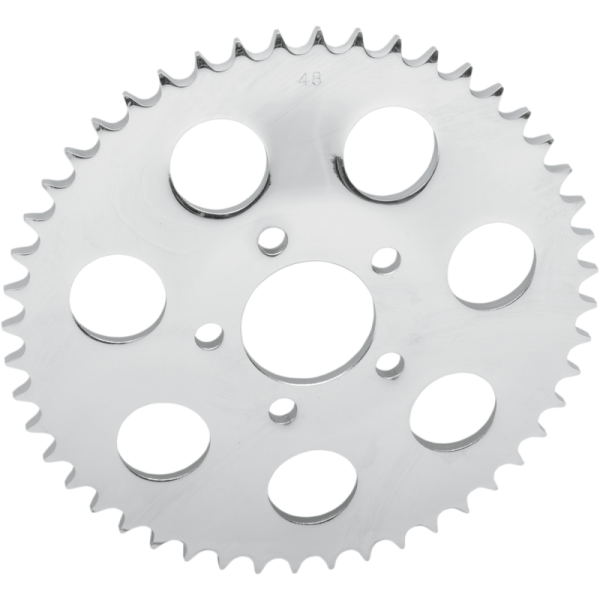 (image for) Drag Specialties 48-Tooth Dished Rear Sprocket, Chrome