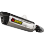 (image for) Akrapovič Single Titanium Muffler w/ Carbon End Cap for Yamaha Tenere 700 19-25