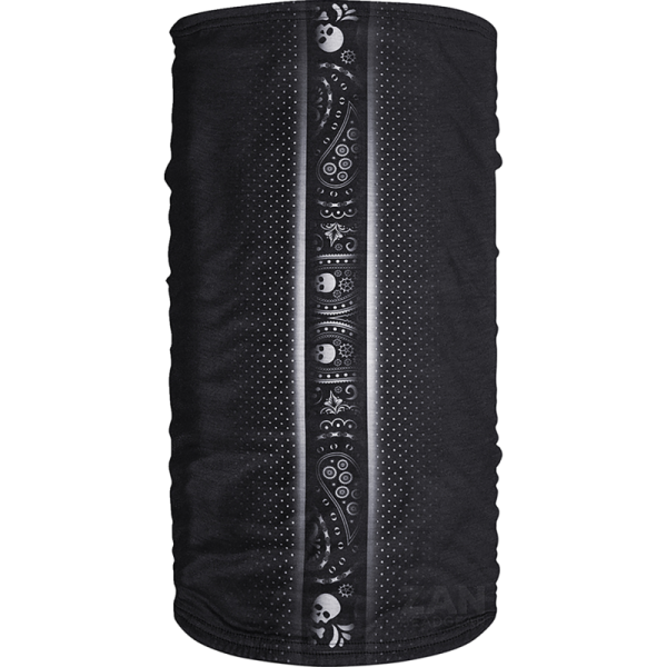 (image for) Zan Headgear Fleece-Lined Motley Tube - Carbon halftone