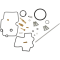 (image for) Moose Offroad Carburetor Repair Kit - 1003-0803