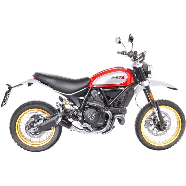 (image for) LV-10 Carbon fiber Slip-On for DUCATI Scrambler 800 Desert Sled 17-20