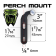 (image for) Cybercharger Phone Holder with Chrome Perch Mount